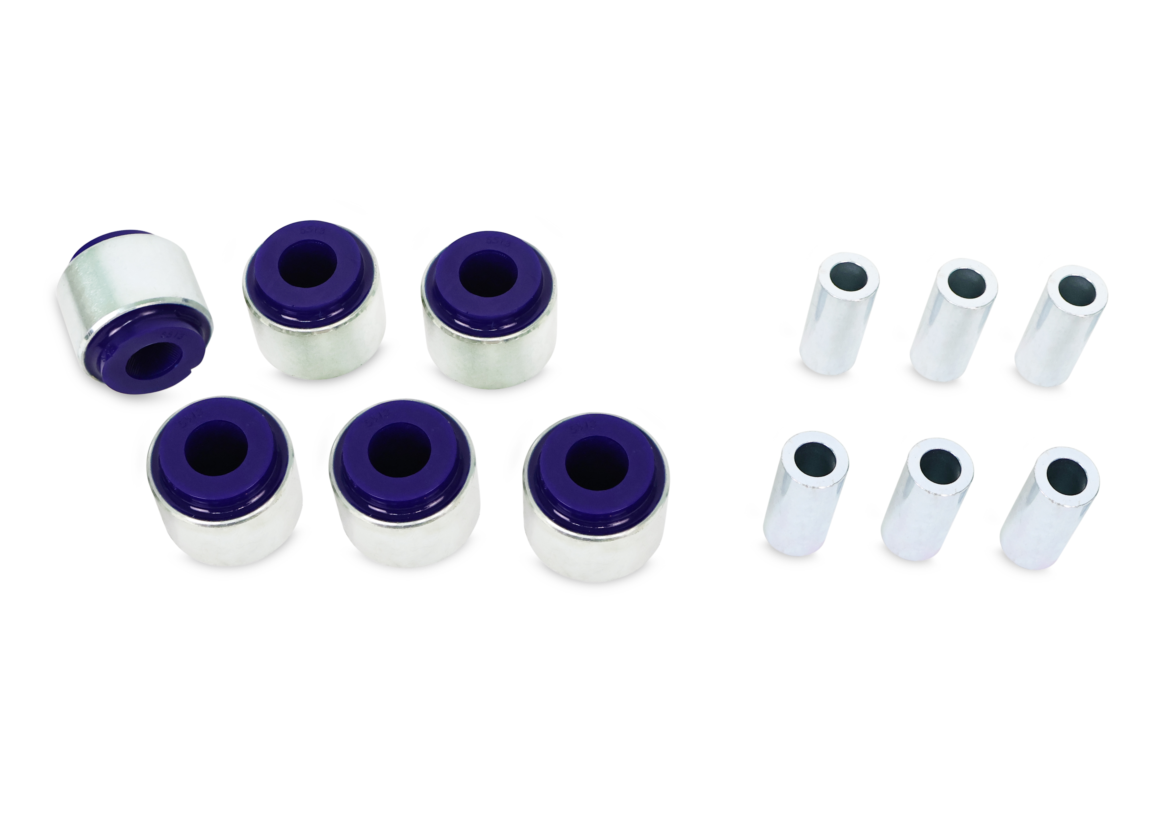 Trailing Arm - Differential & Chassis End Kit (6pcs.)