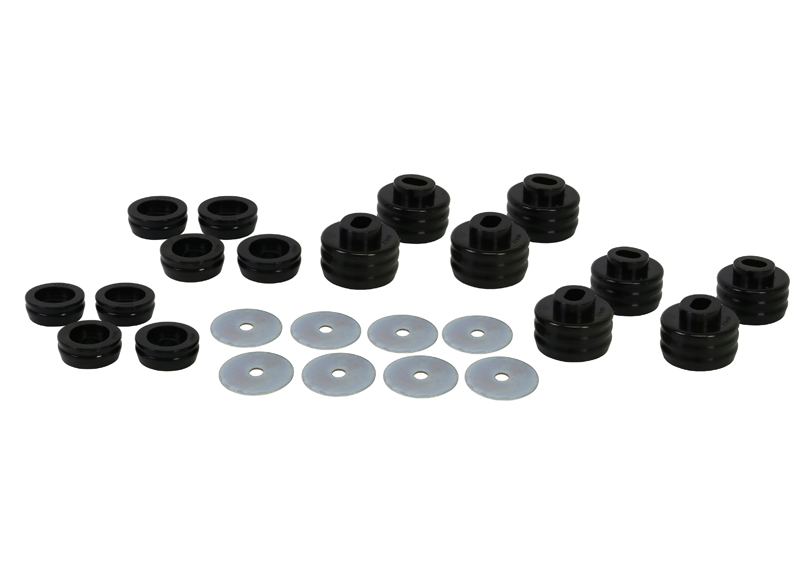 Body Mount Bushing Kit - Suits Vehicles with Oval Mounts