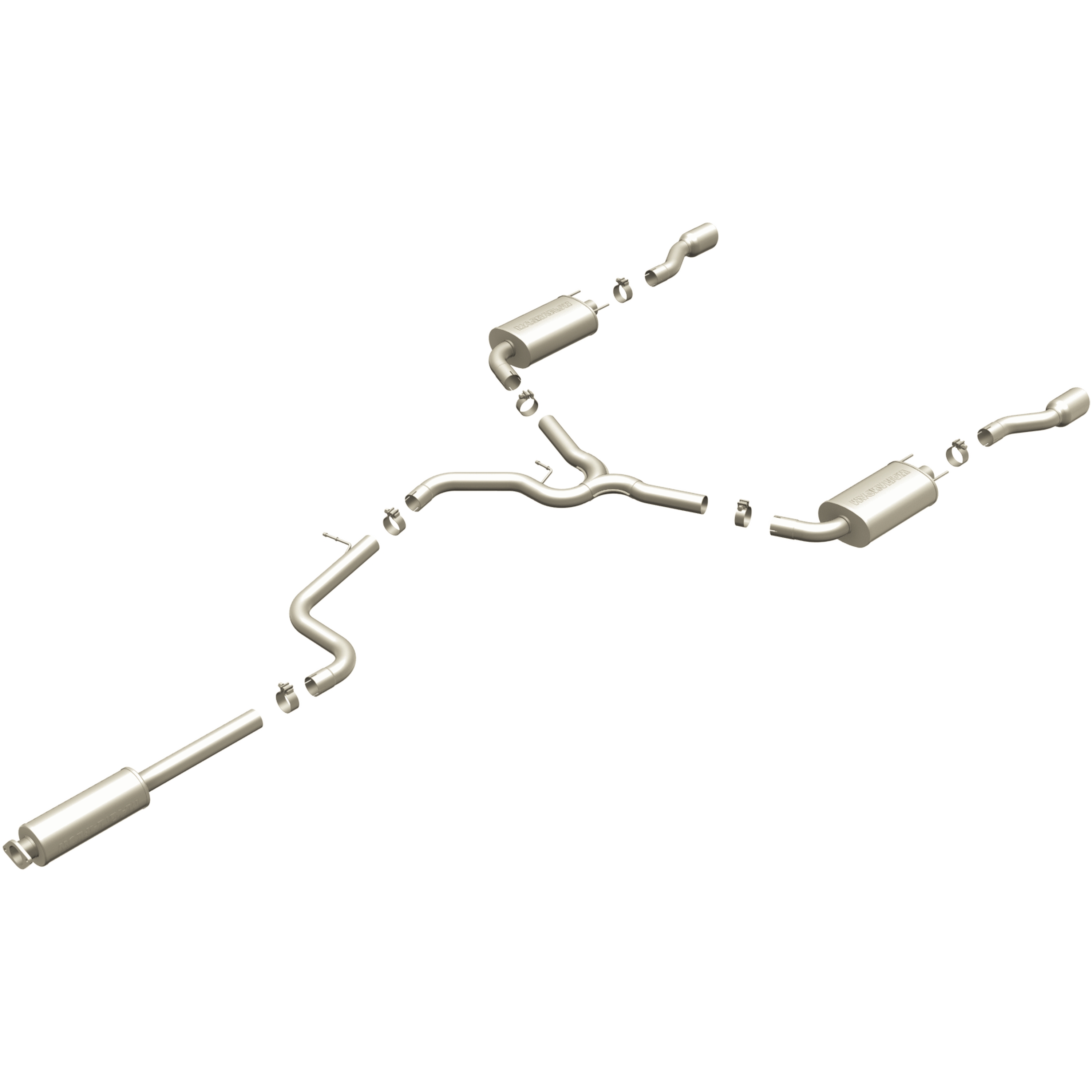 MagnaFlow Exhaust Products - 16707 - Exhaust System Kit