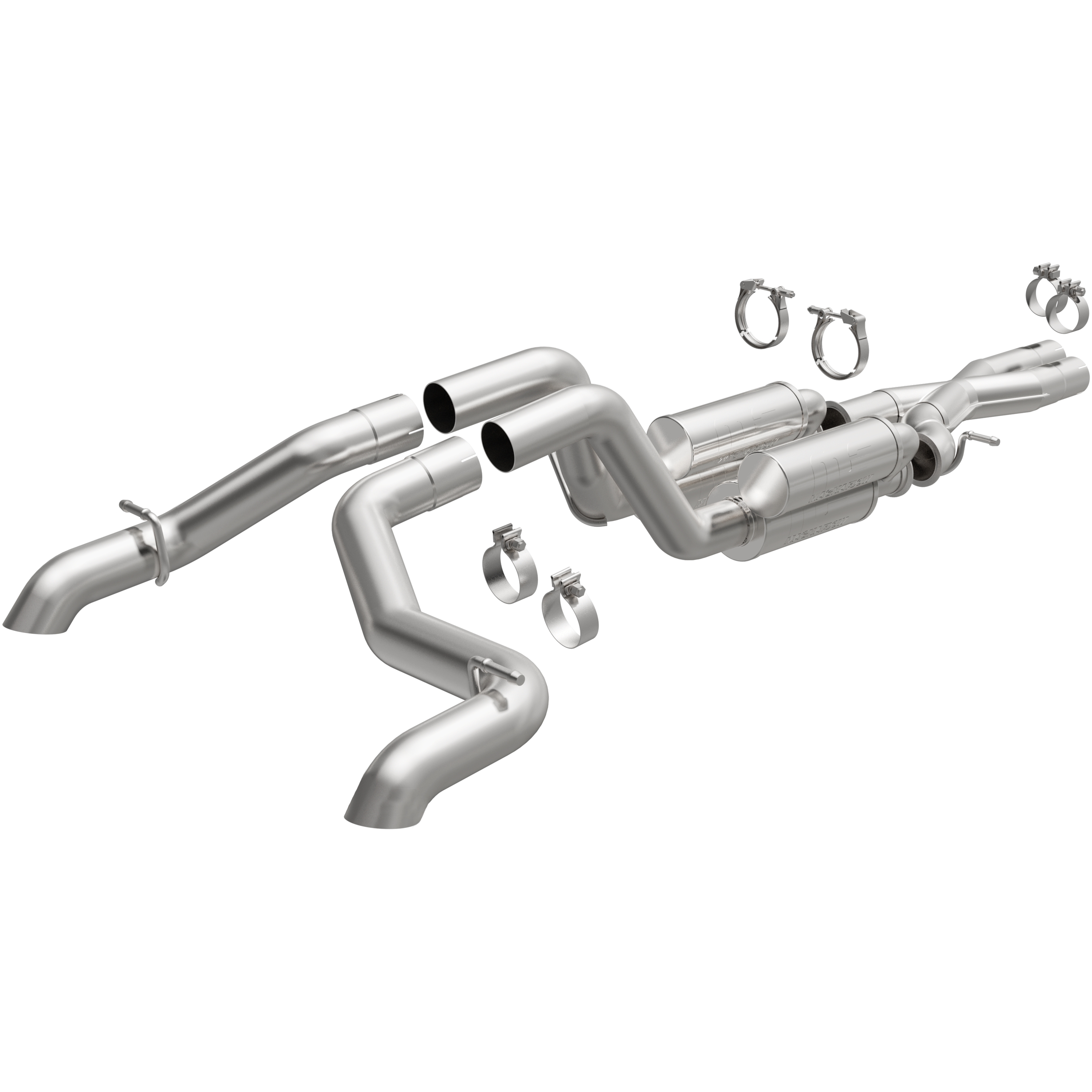MagnaFlow Jeep Wrangler Rock Crawler Series Cat-Back Performance Exhaust System