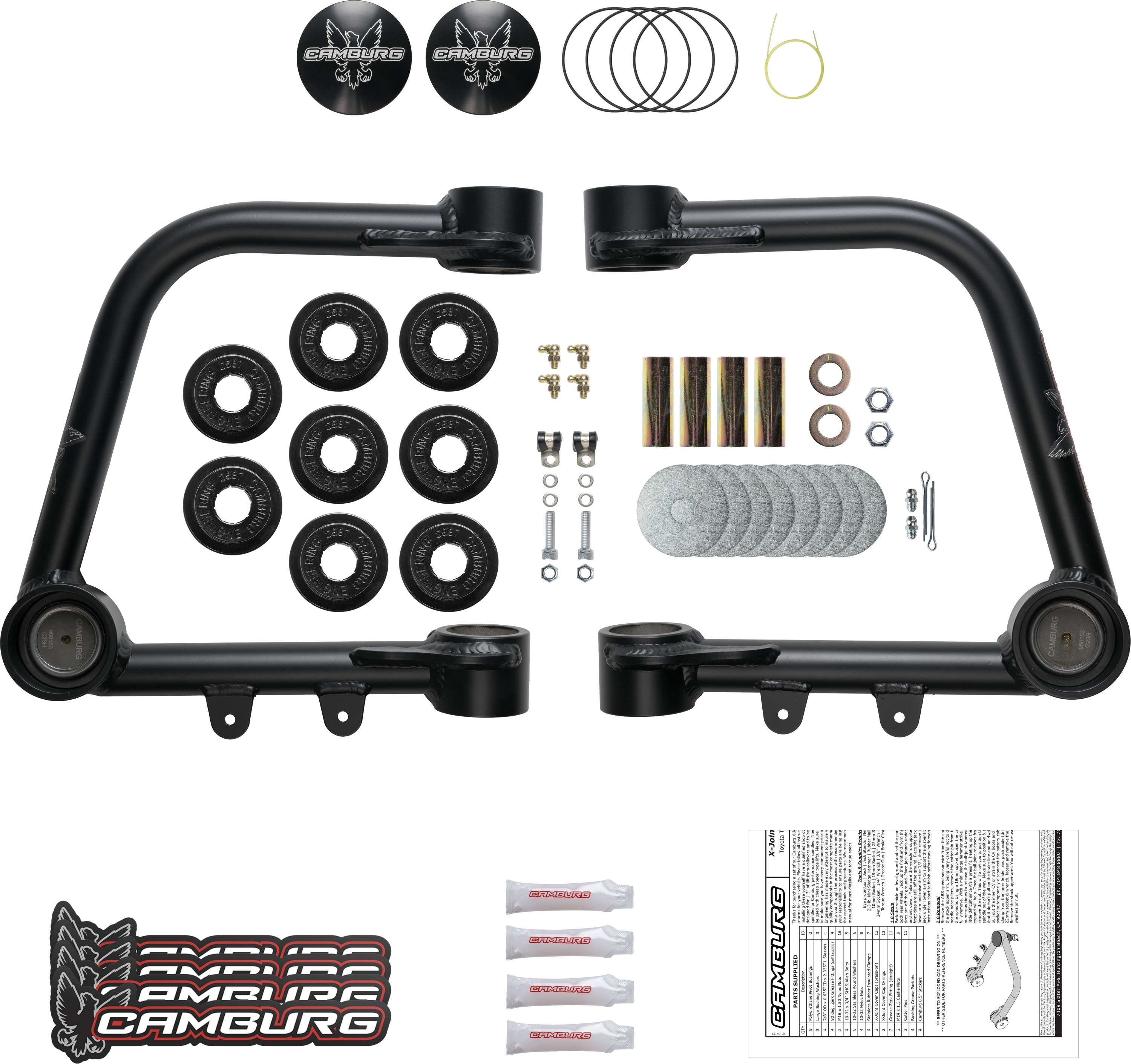 Camburg Engineering 2WD/4WD 2007-2021 Tundra | 2008-2022 Sequoia 