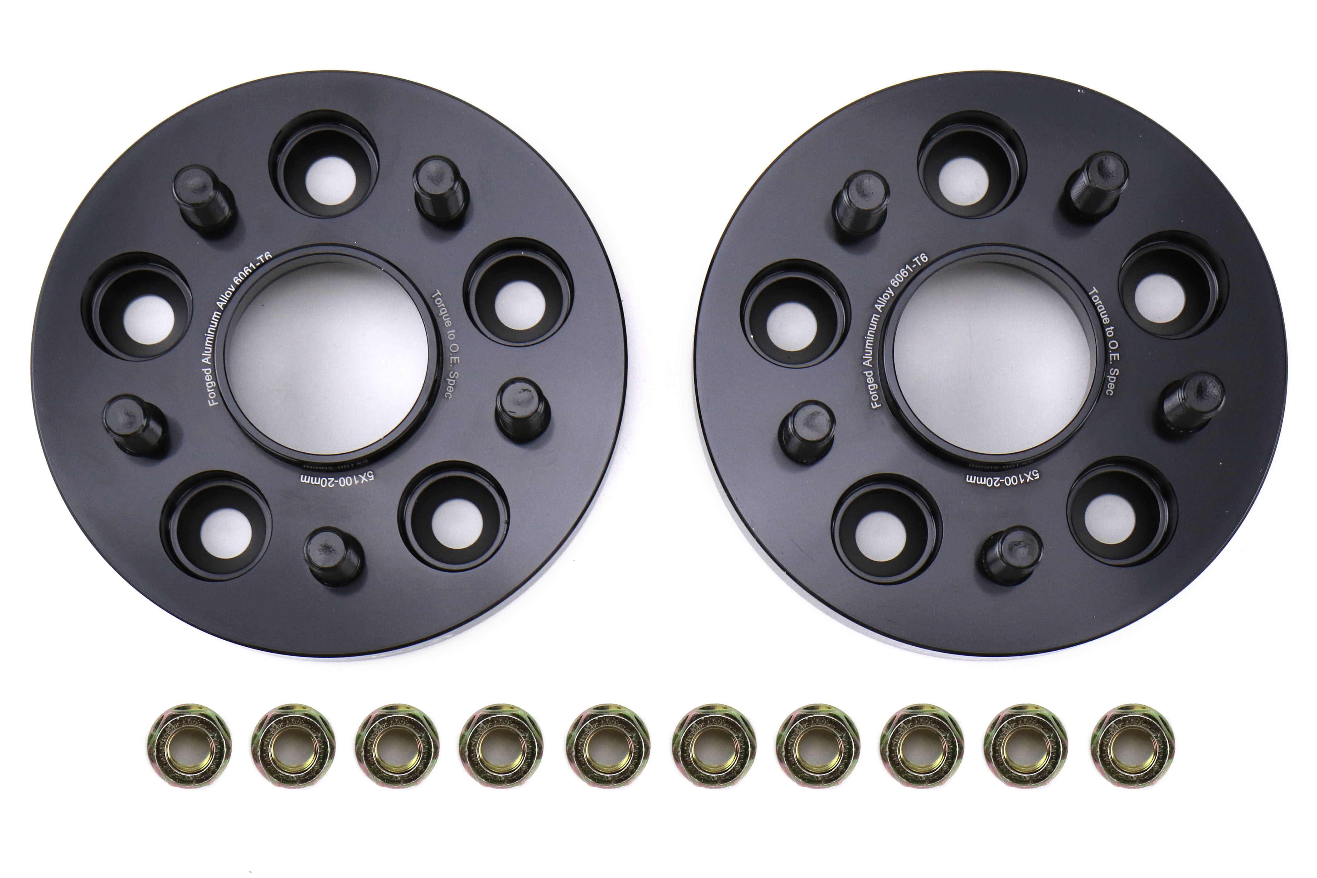 Wheel Spacers for Subaru WRX, STI, Impreza, BRZ & Toyota Supra, GR86, FT86, FRS Collection