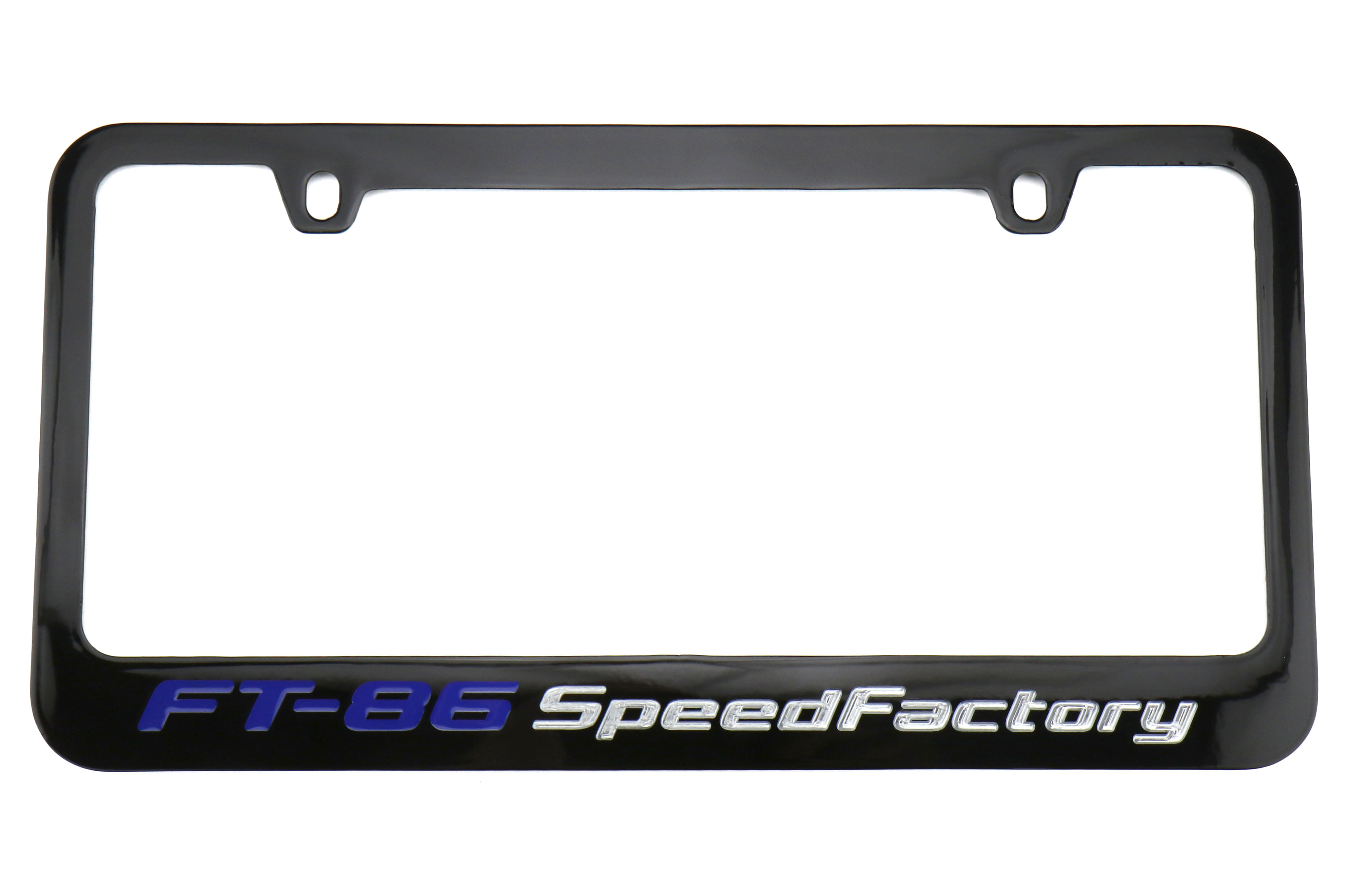License Plate Frames for Toyota GR86, FT86, FRS, Supra, & Subaru BRZ